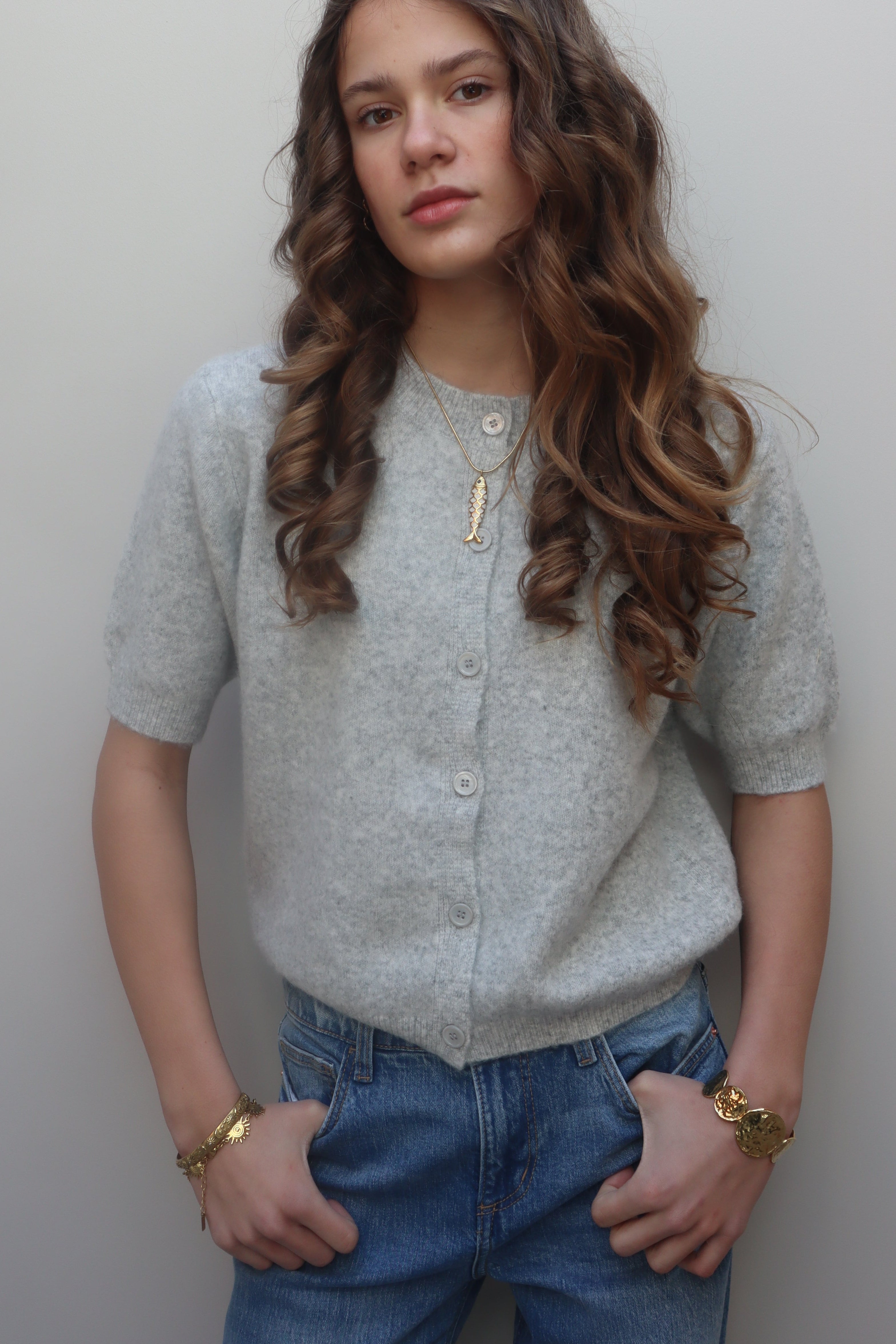 Faya knit short sleeve