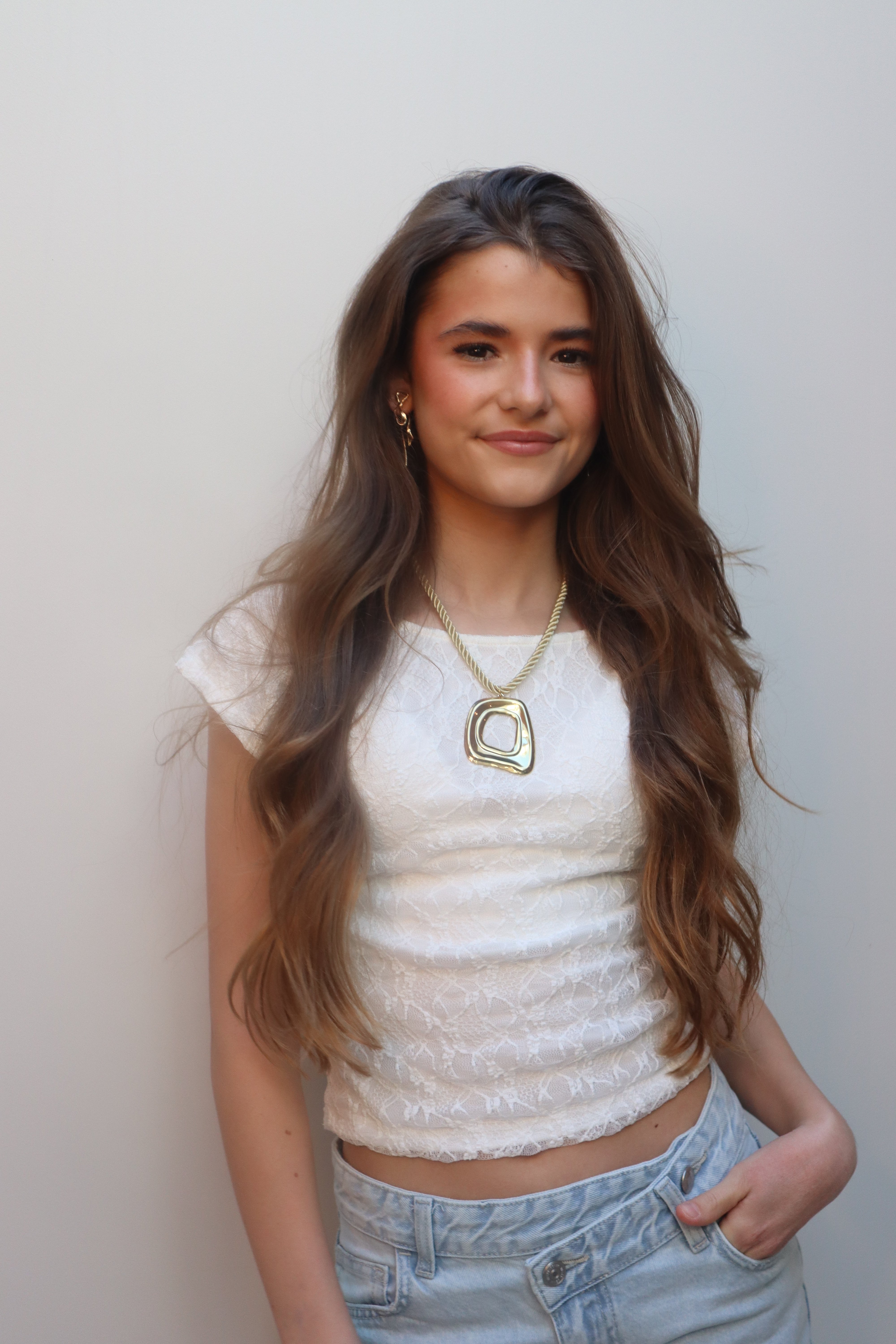 Lily Lace Backless Top