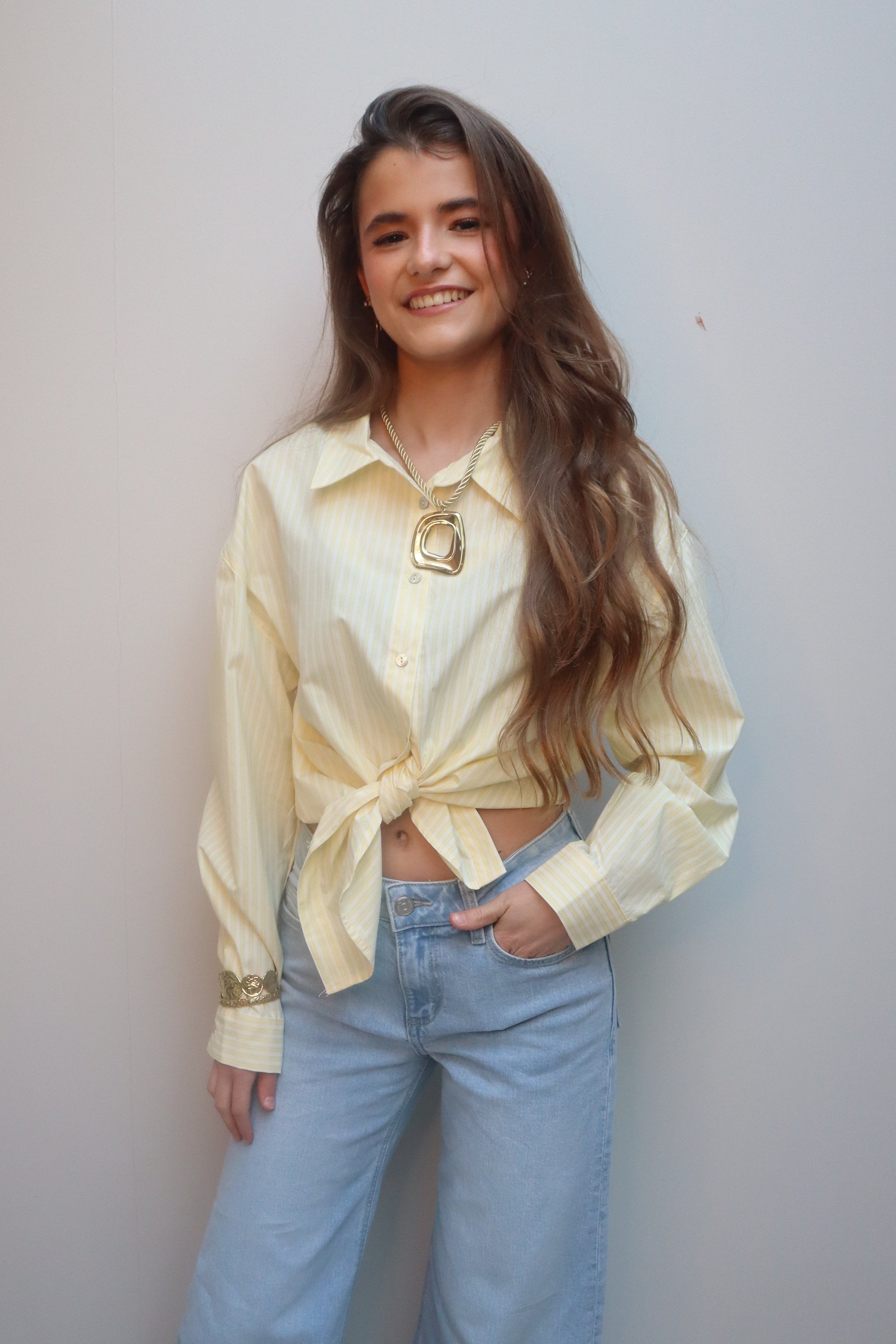 Soleil Yellow Blouse