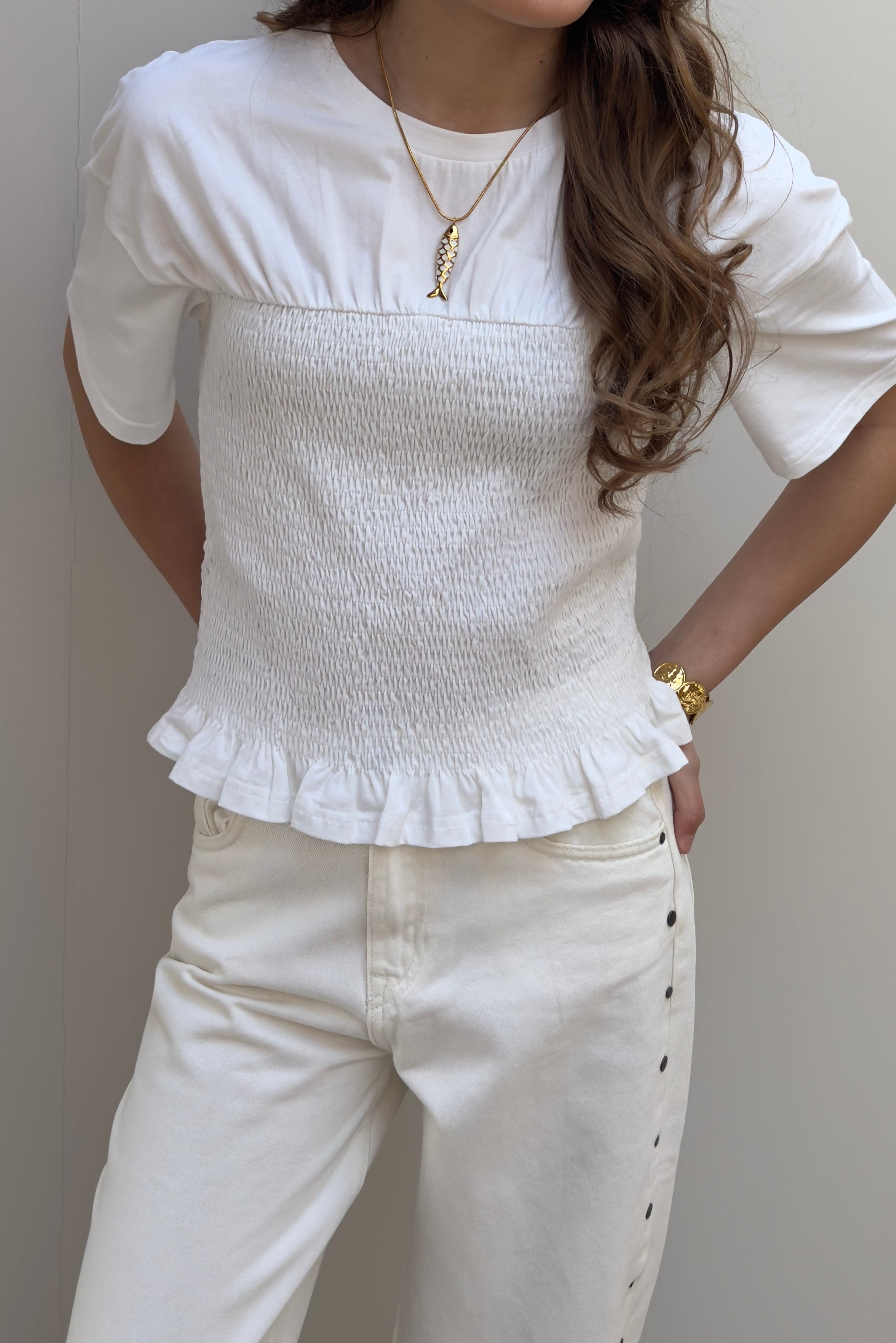Milou White Top